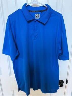 OGIO Men's Bright Blue Performance Polo